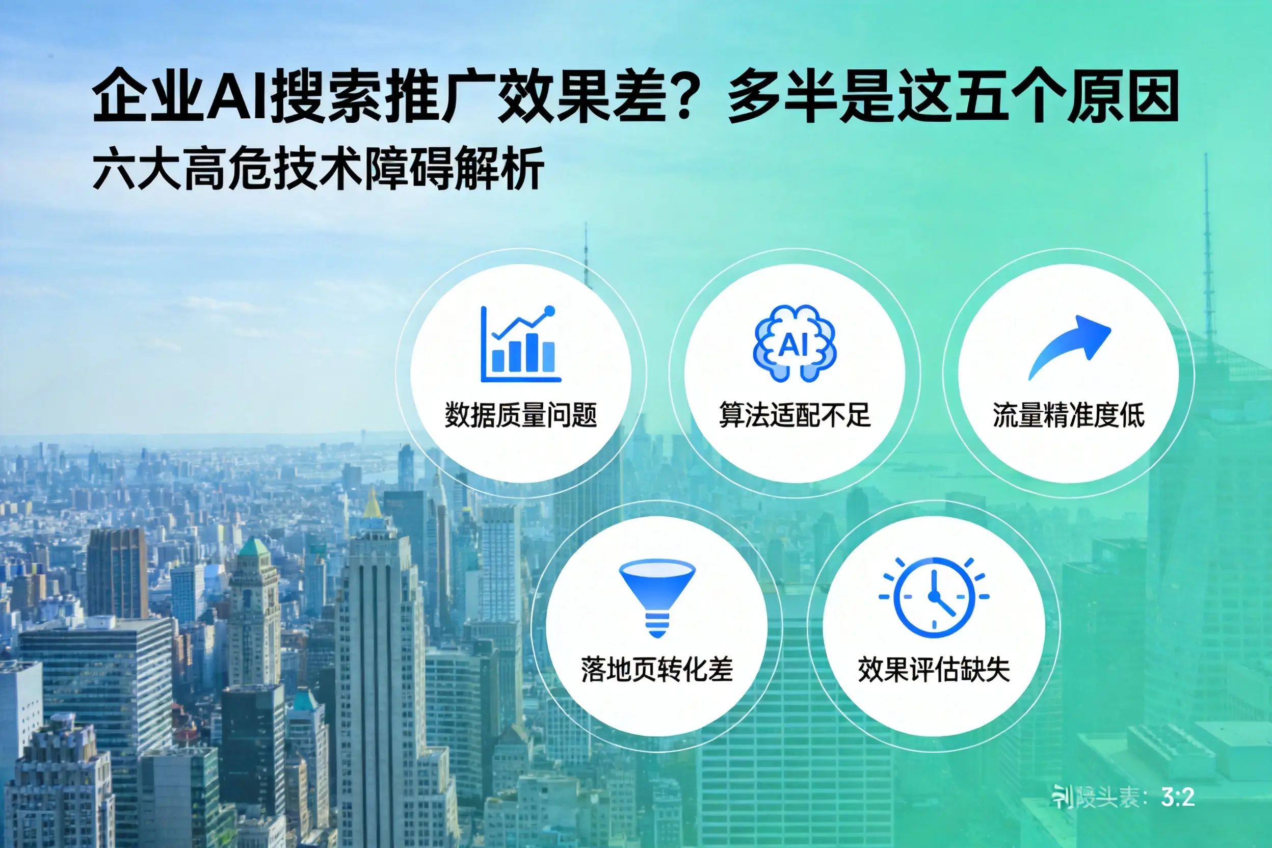 临江企业AI搜索推广效果差?多半是这五个原因