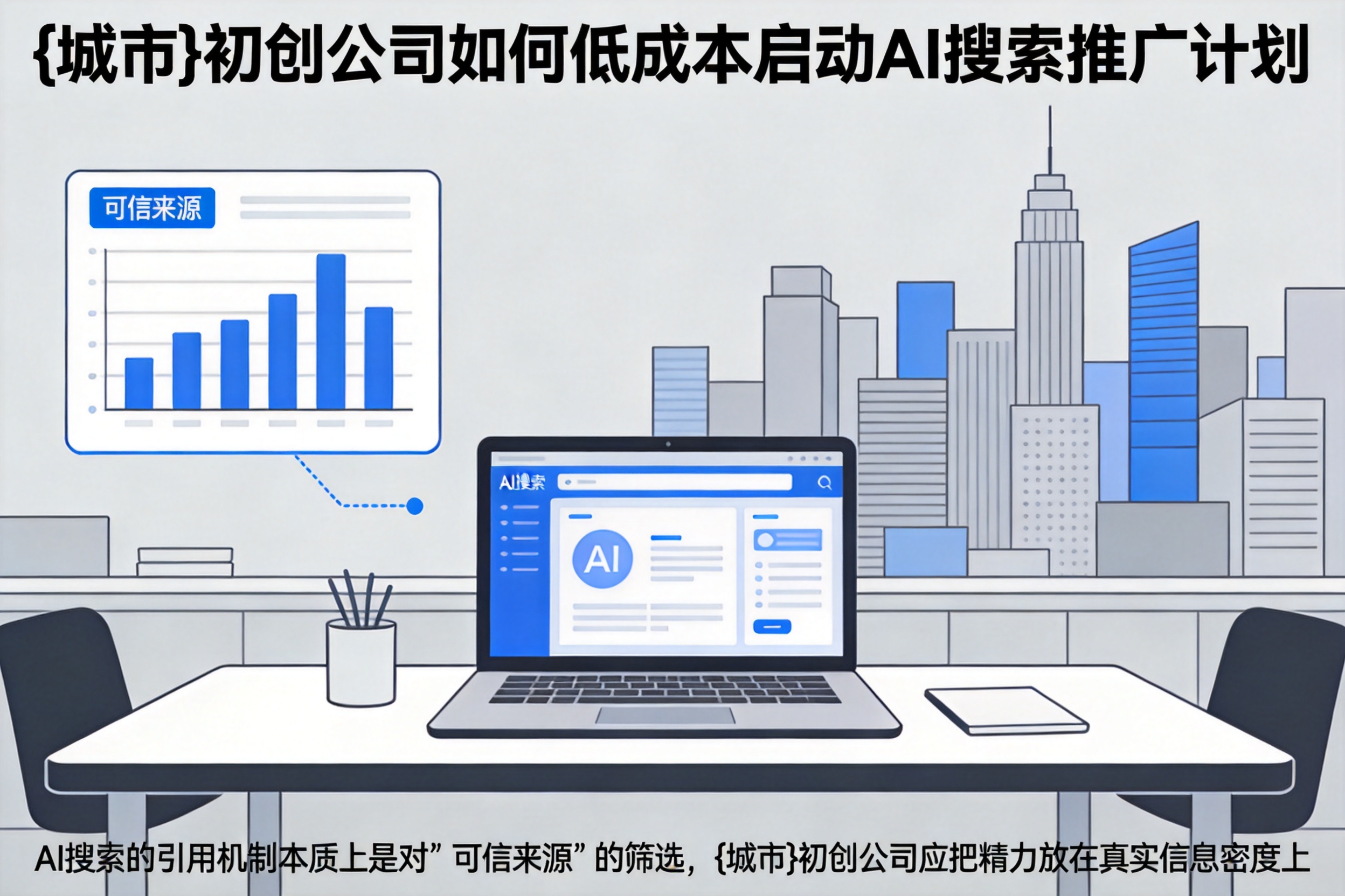 临江初创公司如何低成本启动AI搜索推广计划